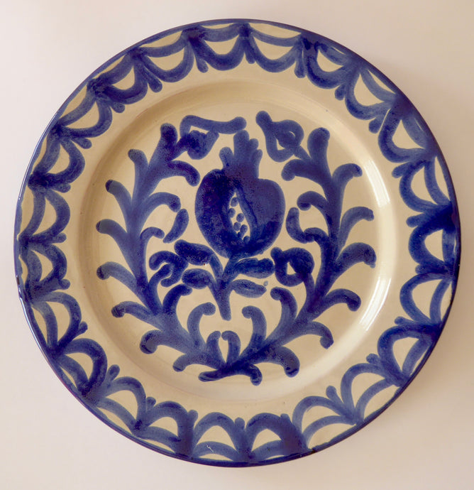 Blue Rim plate