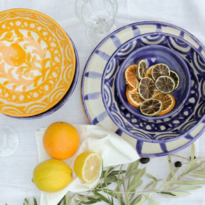 Blue Large Bowl