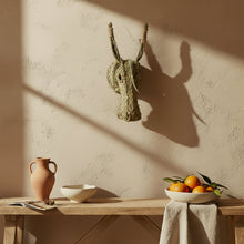 Load image into Gallery viewer, Handwoven Straw Donkey Head – Wall Decor